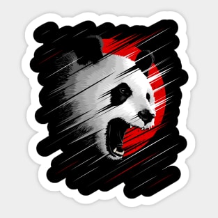 Rising Panda Sticker